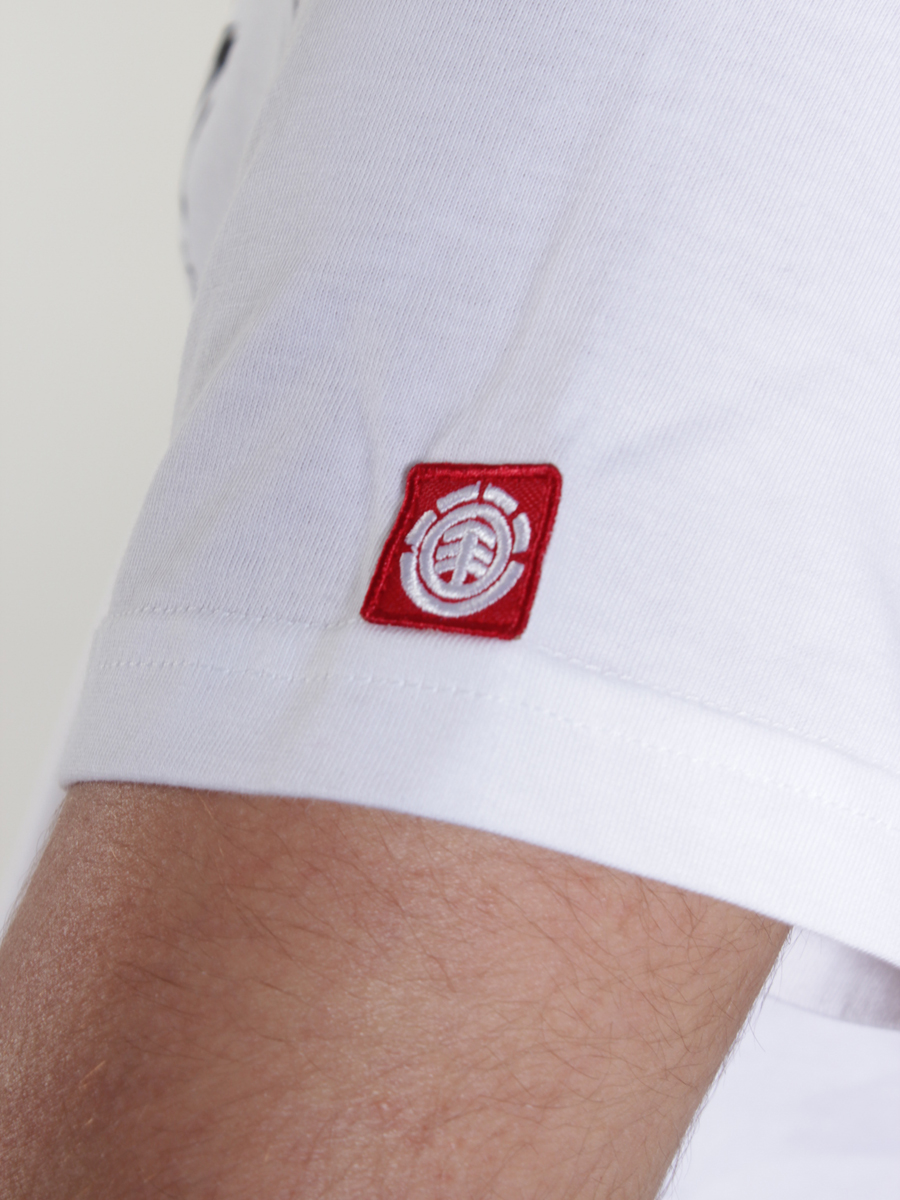 T-Shirt Element Horizontal (white)