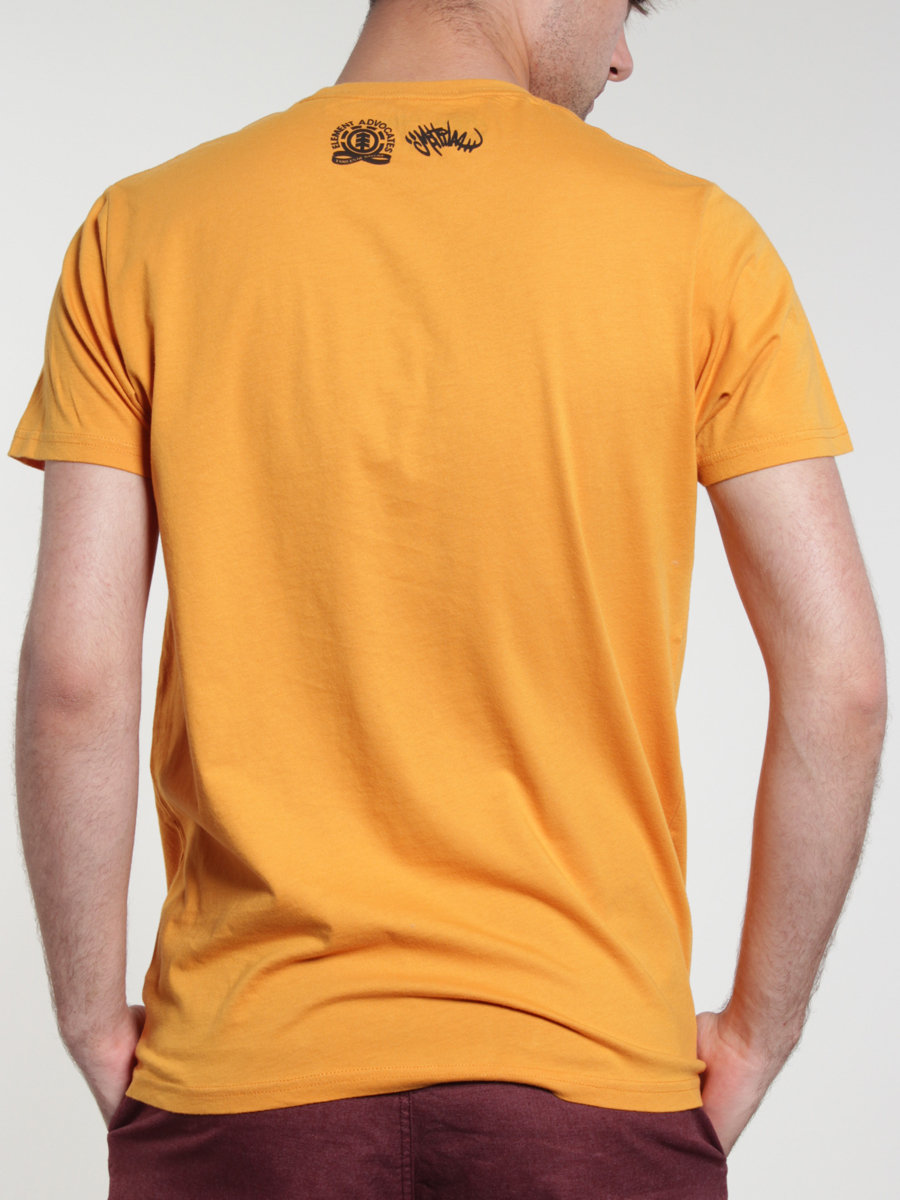 T-Shirt Element Eat, Sleep, Dream (mandarine)