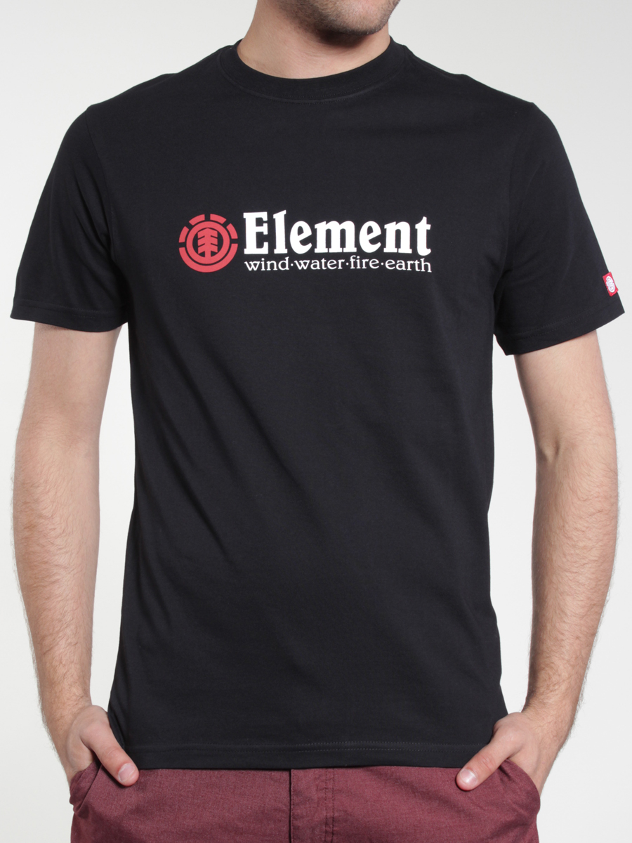 T-Shirt Element Horizontal (black)