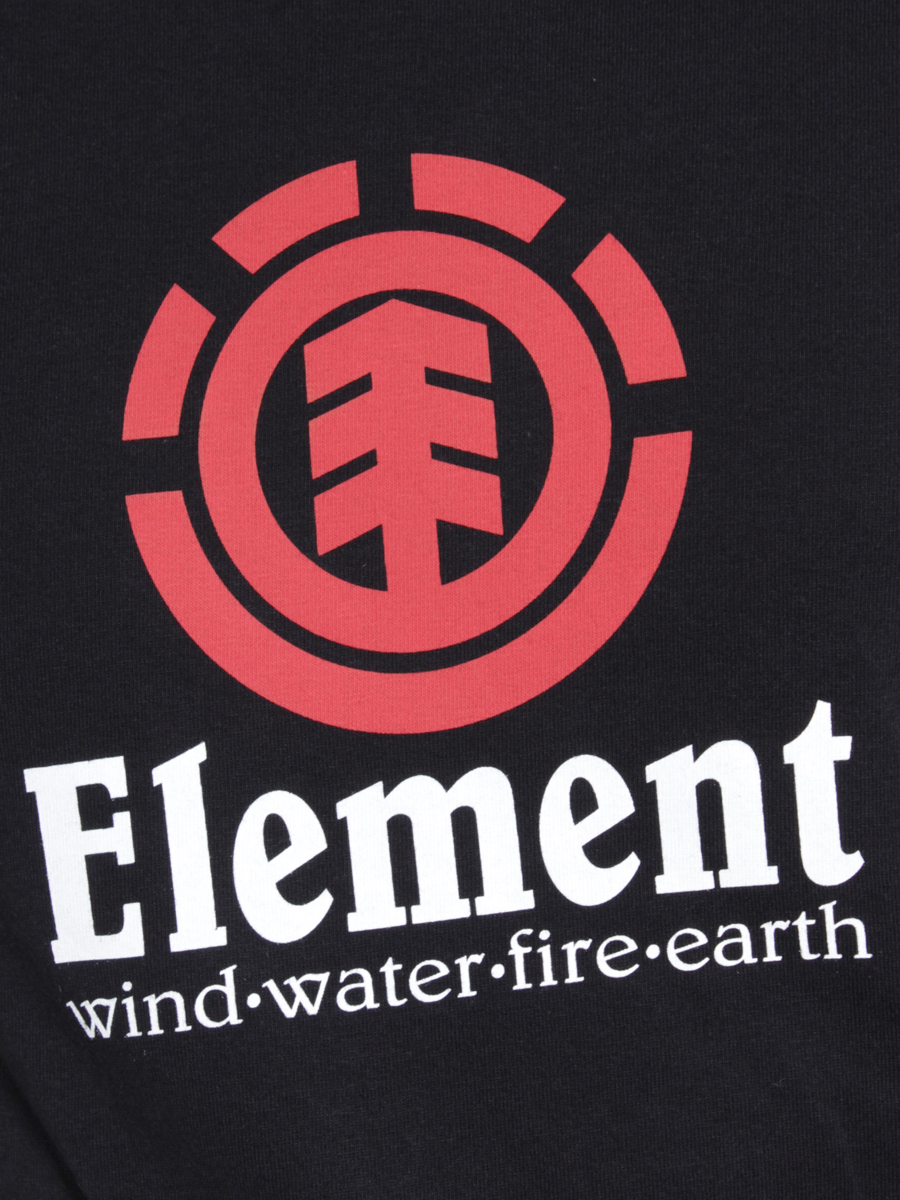 T-Shirt Element Vertical (black)