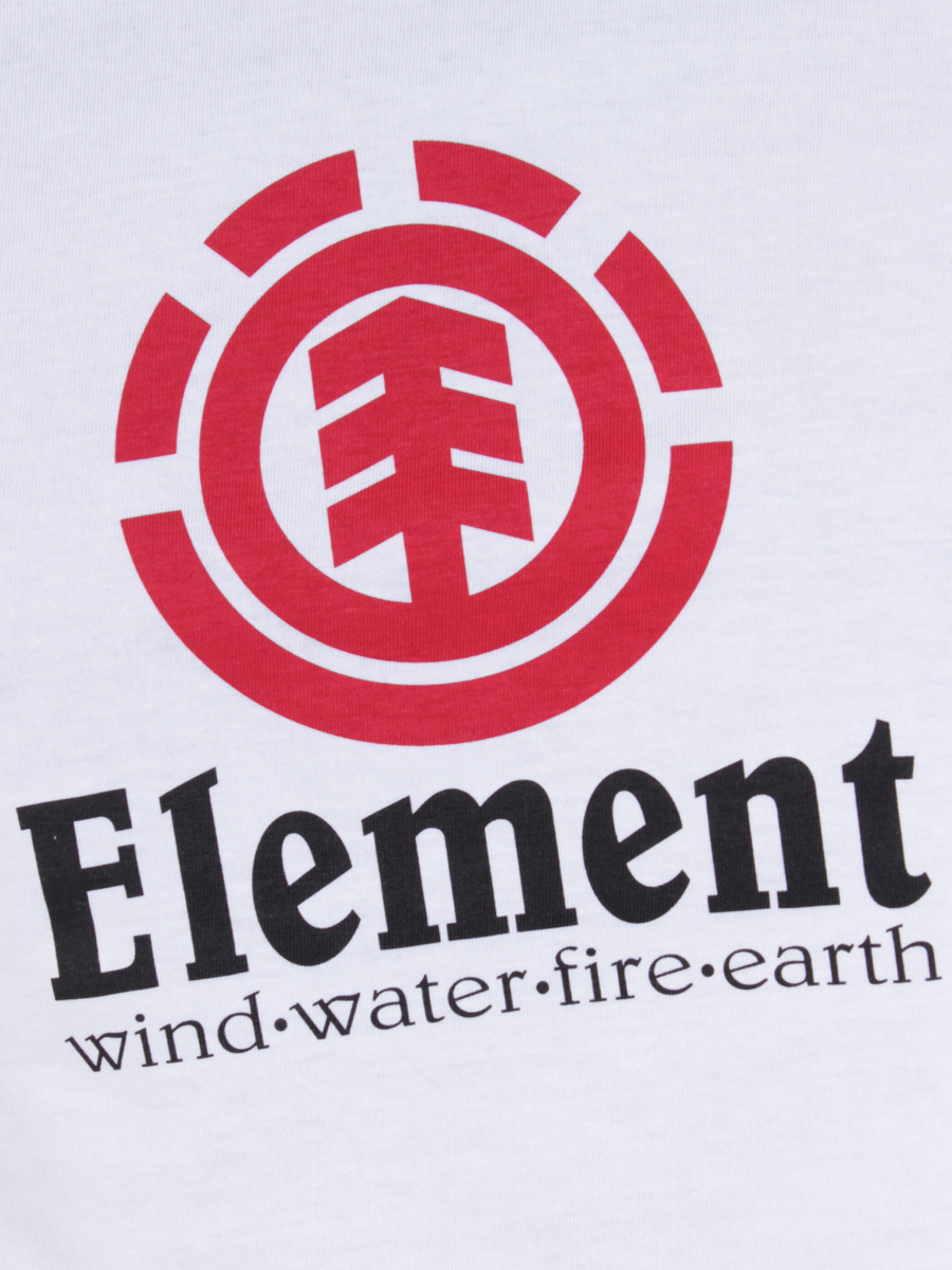T-Shirt Element Vertical (white)