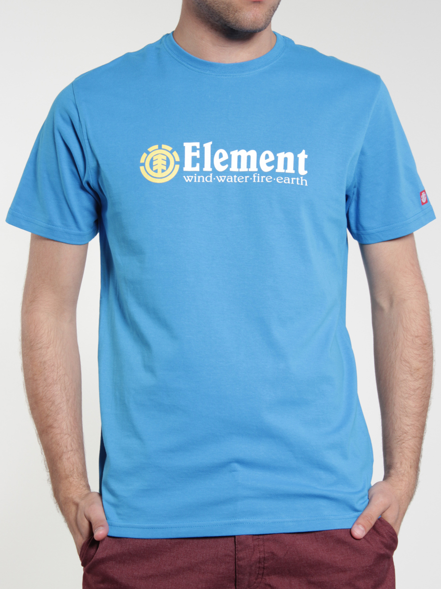 T-Shirt Element Horizontal (aztec blue)