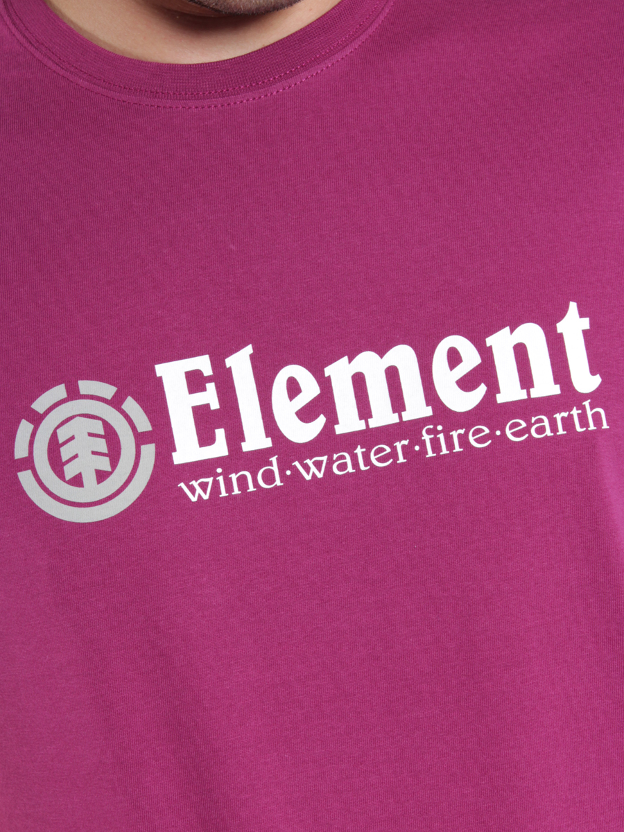 T-Shirt Element Horizontal (prune)