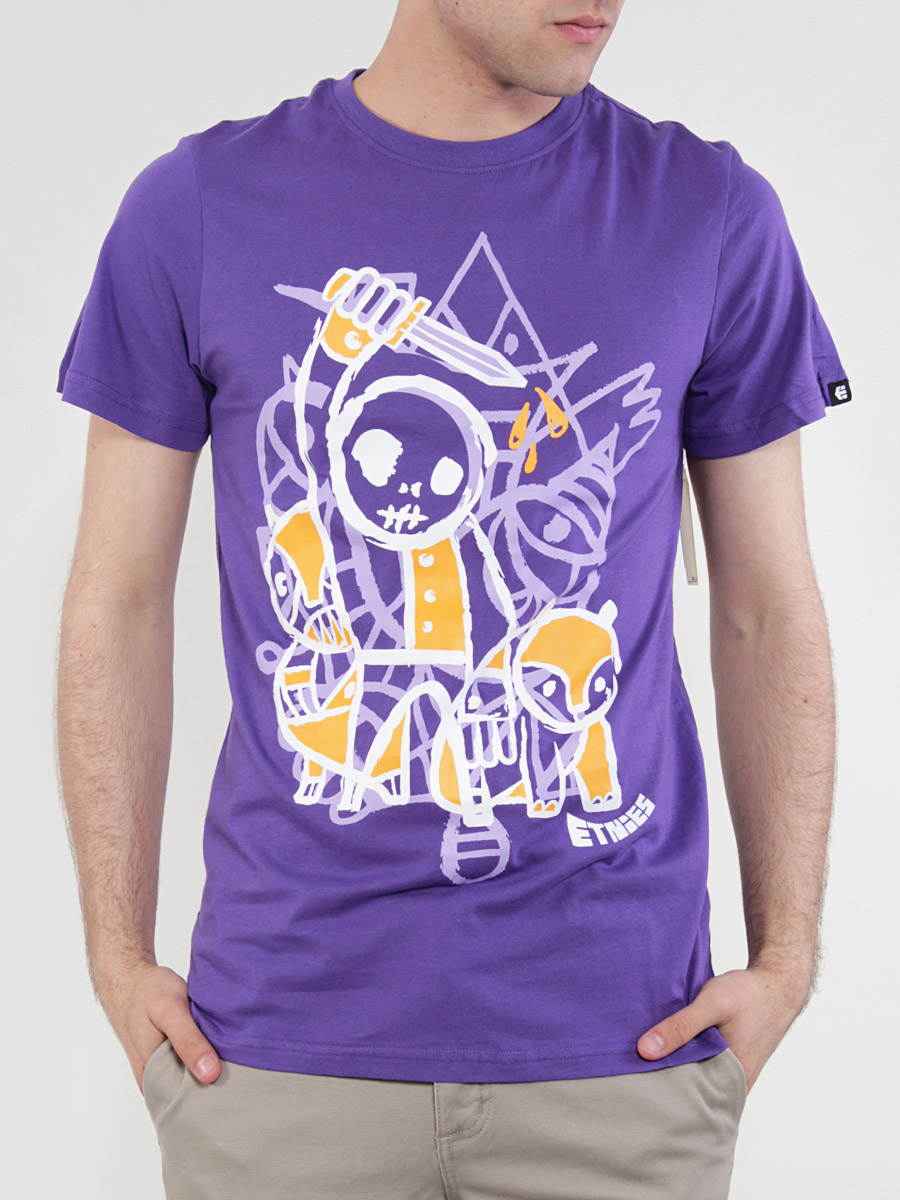 T-Shirt Etnies Creep Crew (purple)