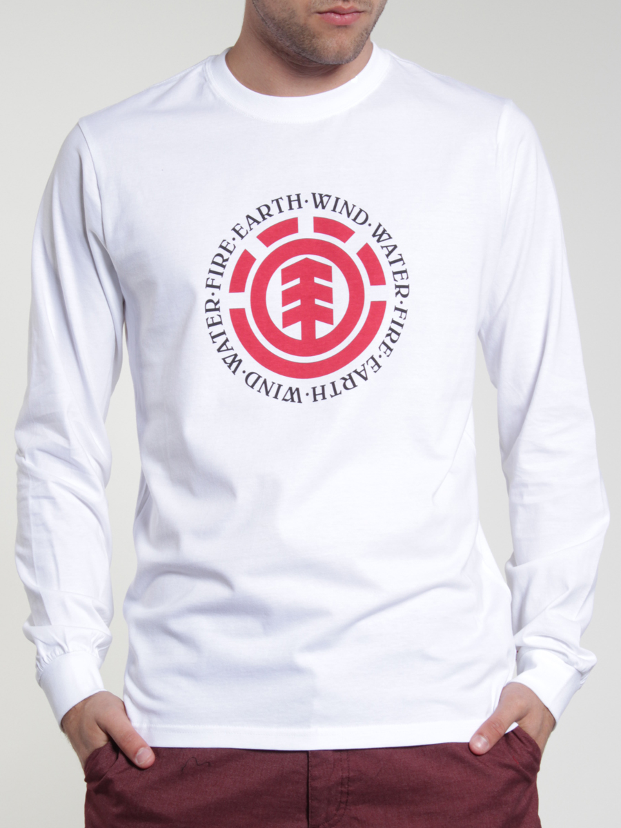 Longsleeve Element Elemental (white)