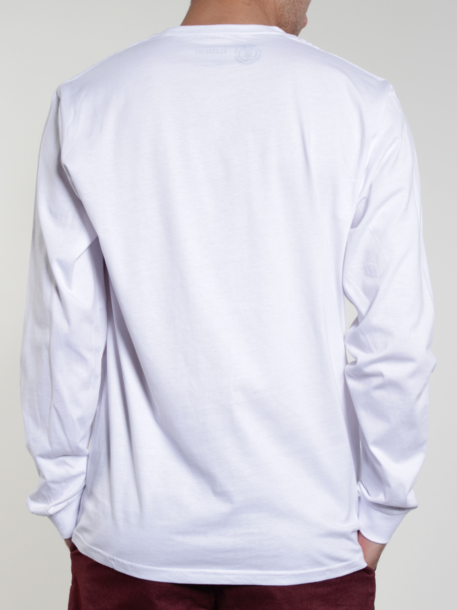 Longsleeve Element Dispersion (white)