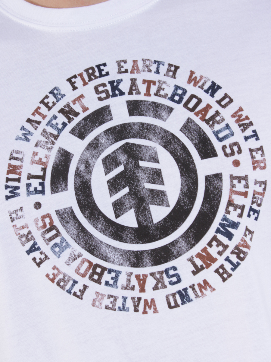 Longsleeve Element Dispersion (white)