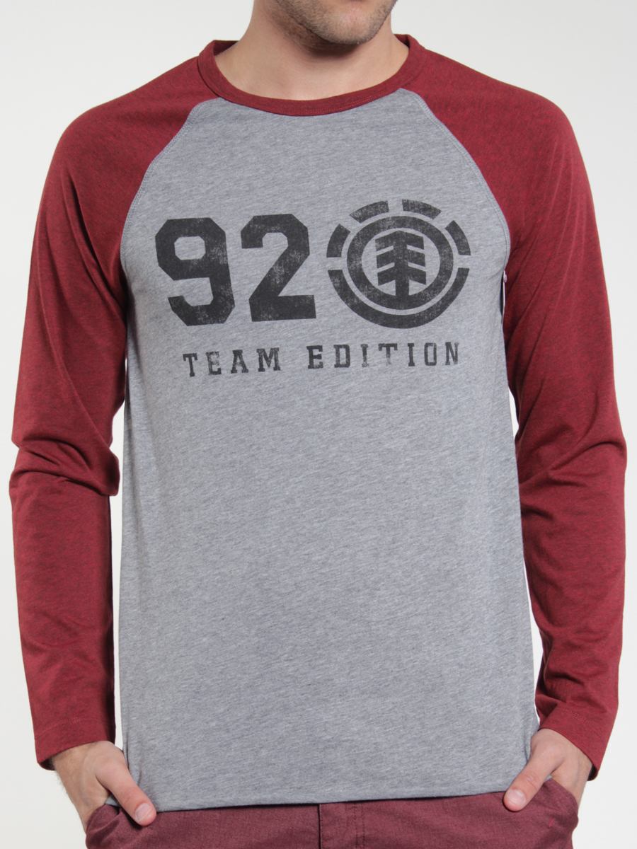 Longsleeve Element Team Edition (red heather)