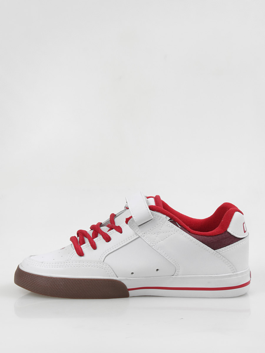 Buty Circa 205 Vulc (white/pompeian red)