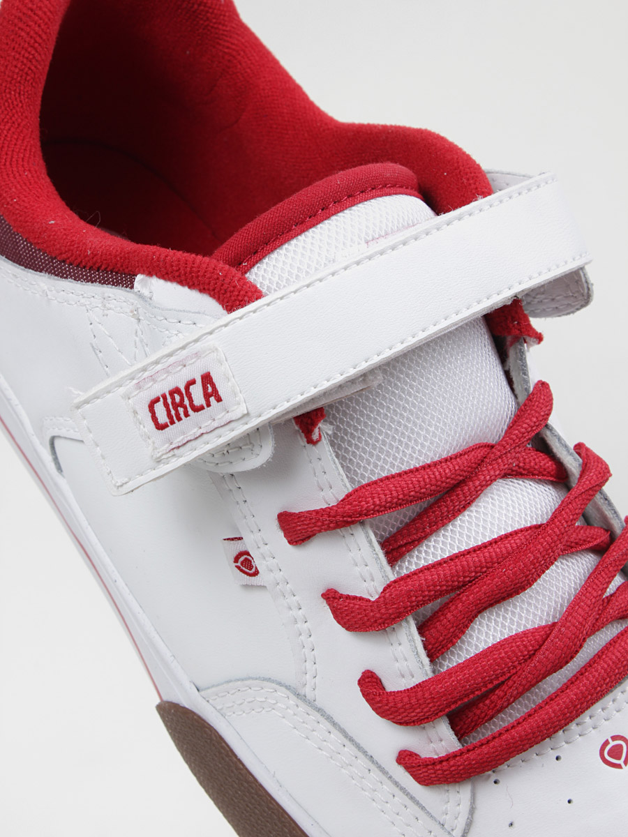 Buty Circa 205 Vulc (white/pompeian red)
