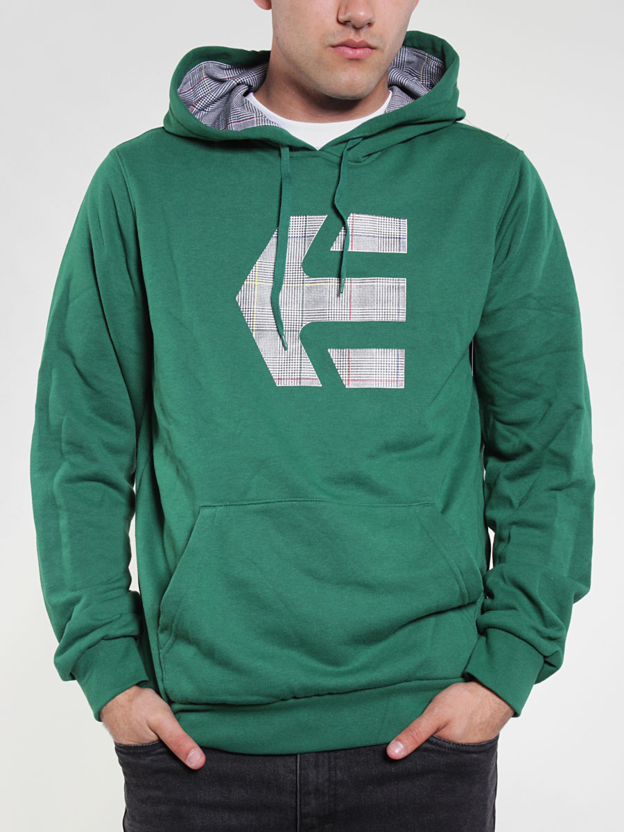 Bluza z kapturem Etnies Icon Fill Zip (kelly green)
