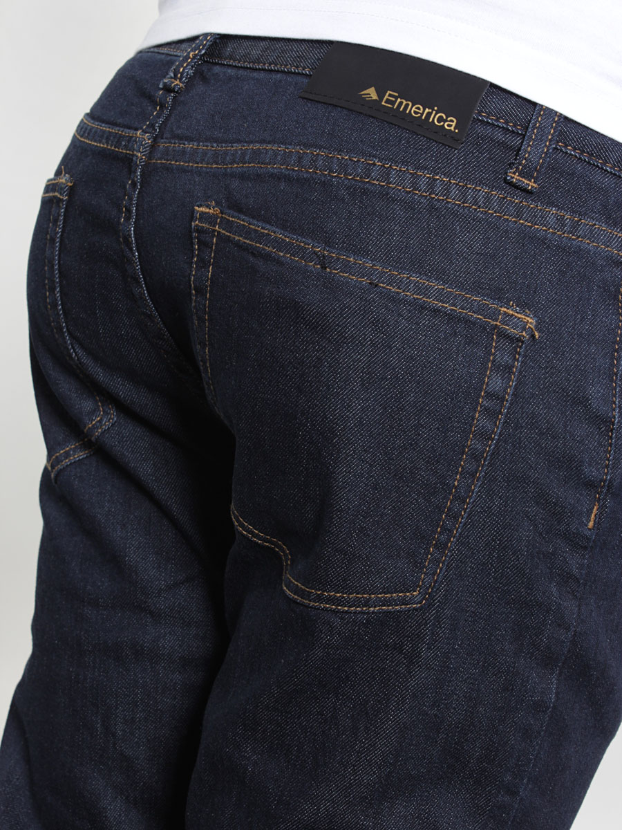 Spodnie Emerica HSU Saratoga (indigo rinse)