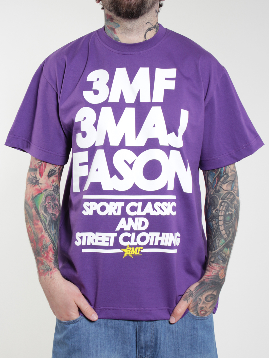 T-Shirt 3maj Fason 3MF (fioletowa)