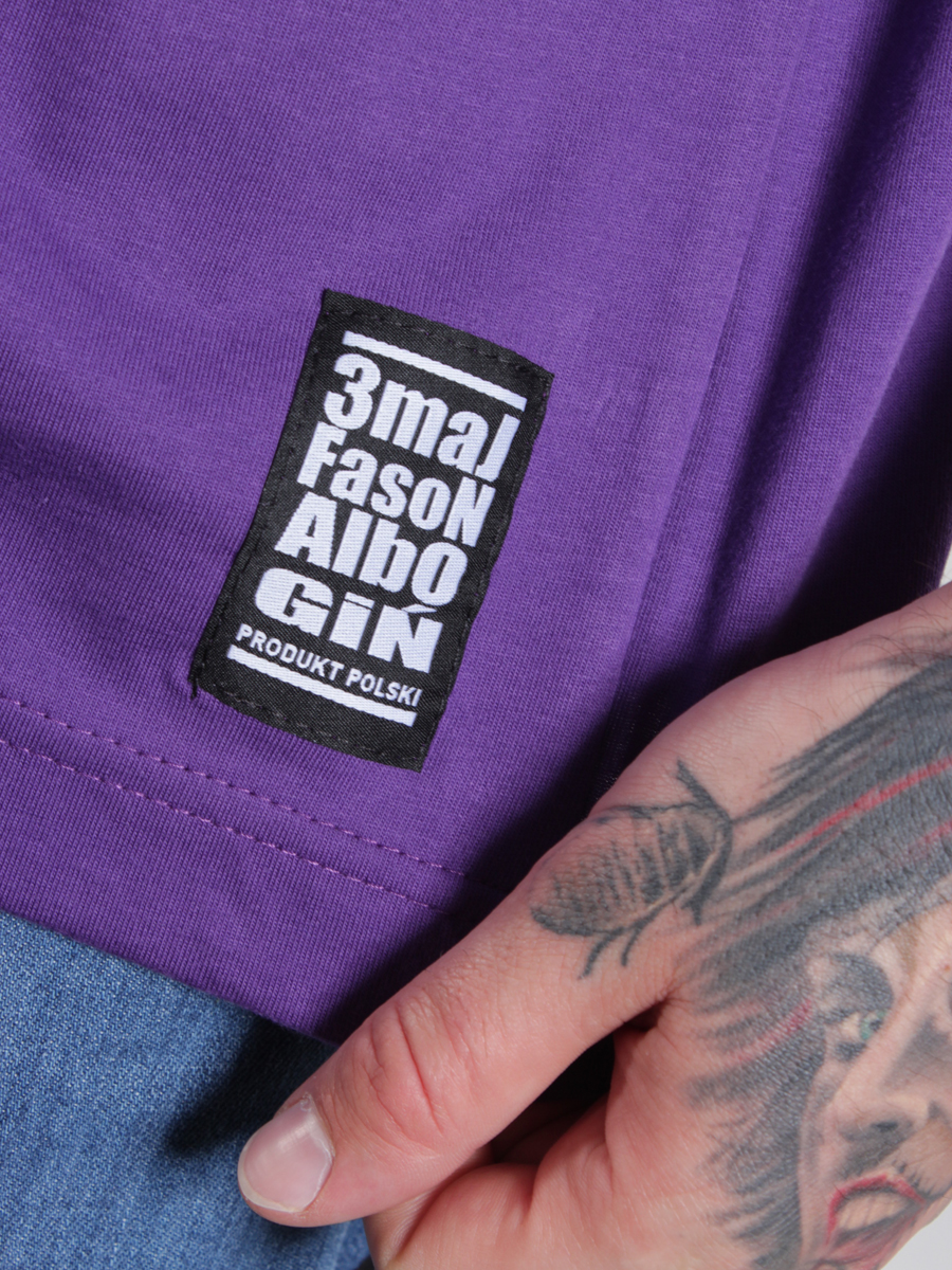 T-Shirt 3maj Fason 3MF (fioletowa)