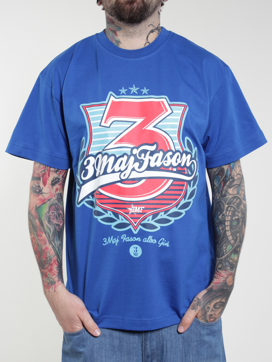 T-Shirt 3maj Fason Herb (niebieska)