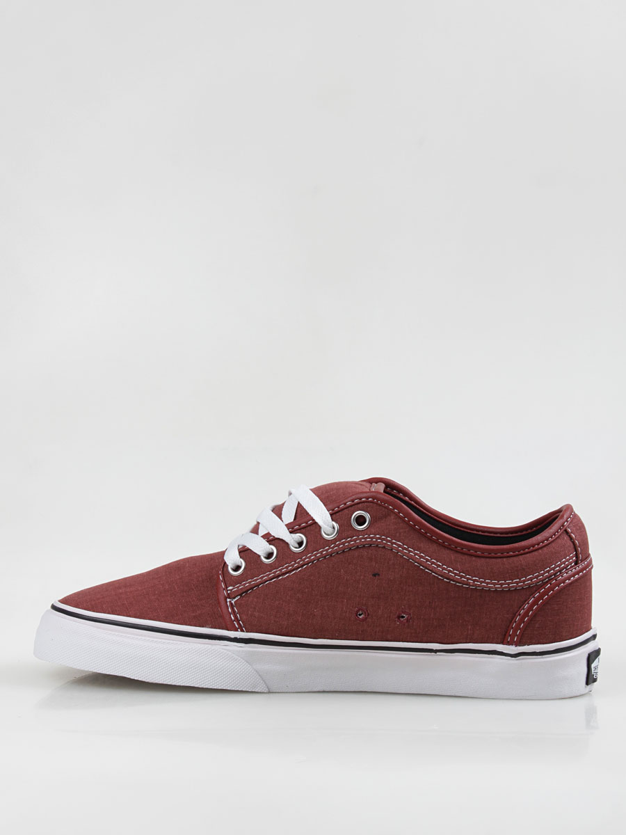 Buty Vans Chukka Low (red/washed canvas)
