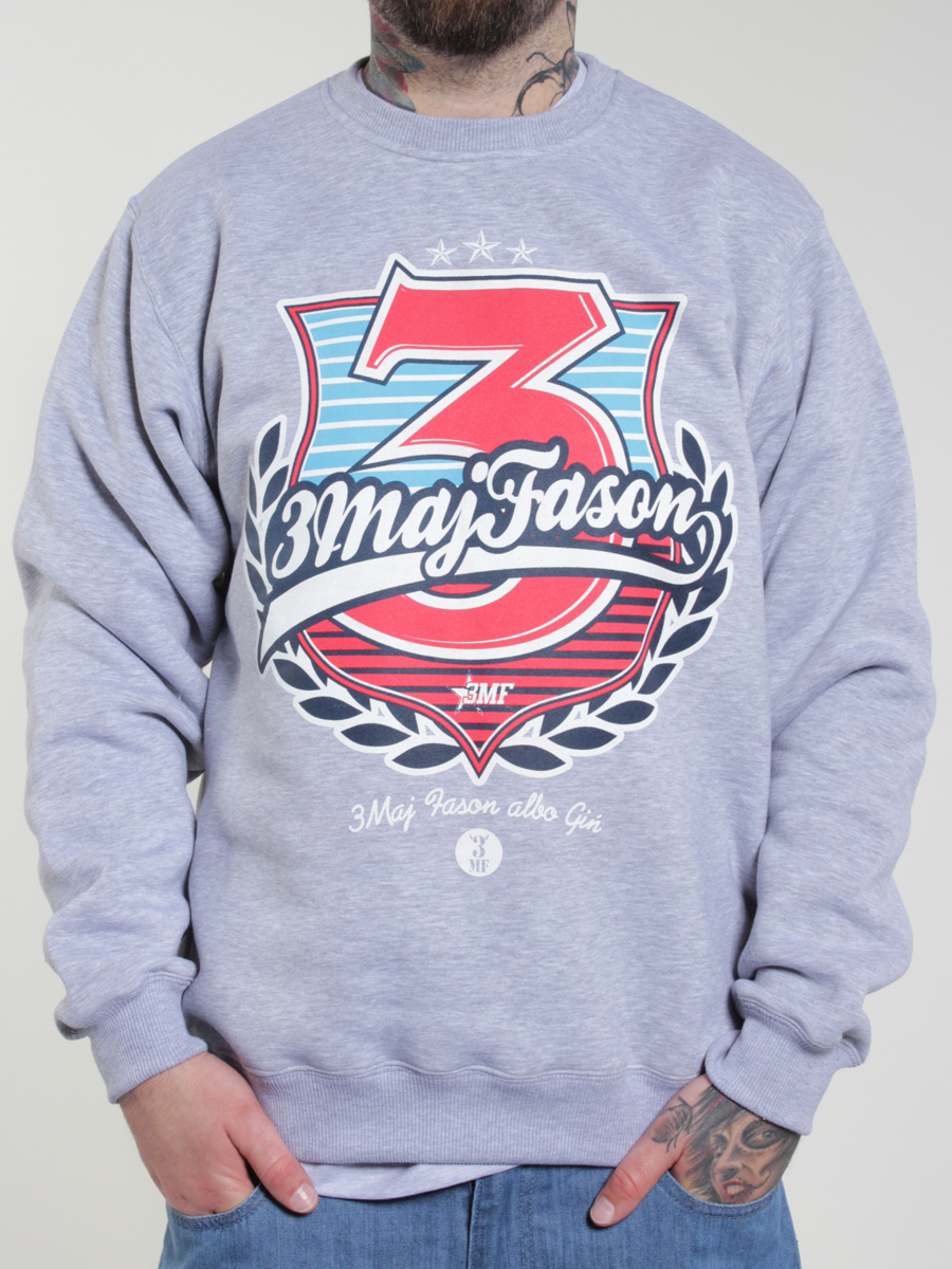 Bluza 3maj Fason Herb (szara)