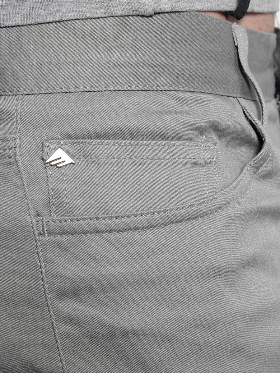 Spodnie Emerica HSU Saratoga Twill Pants (grey)