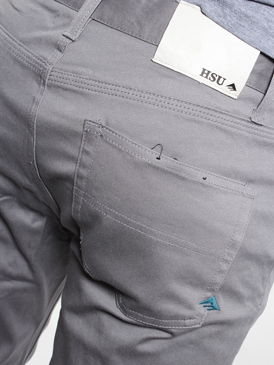 Spodnie Emerica HSU Saratoga Twill Pants (grey)