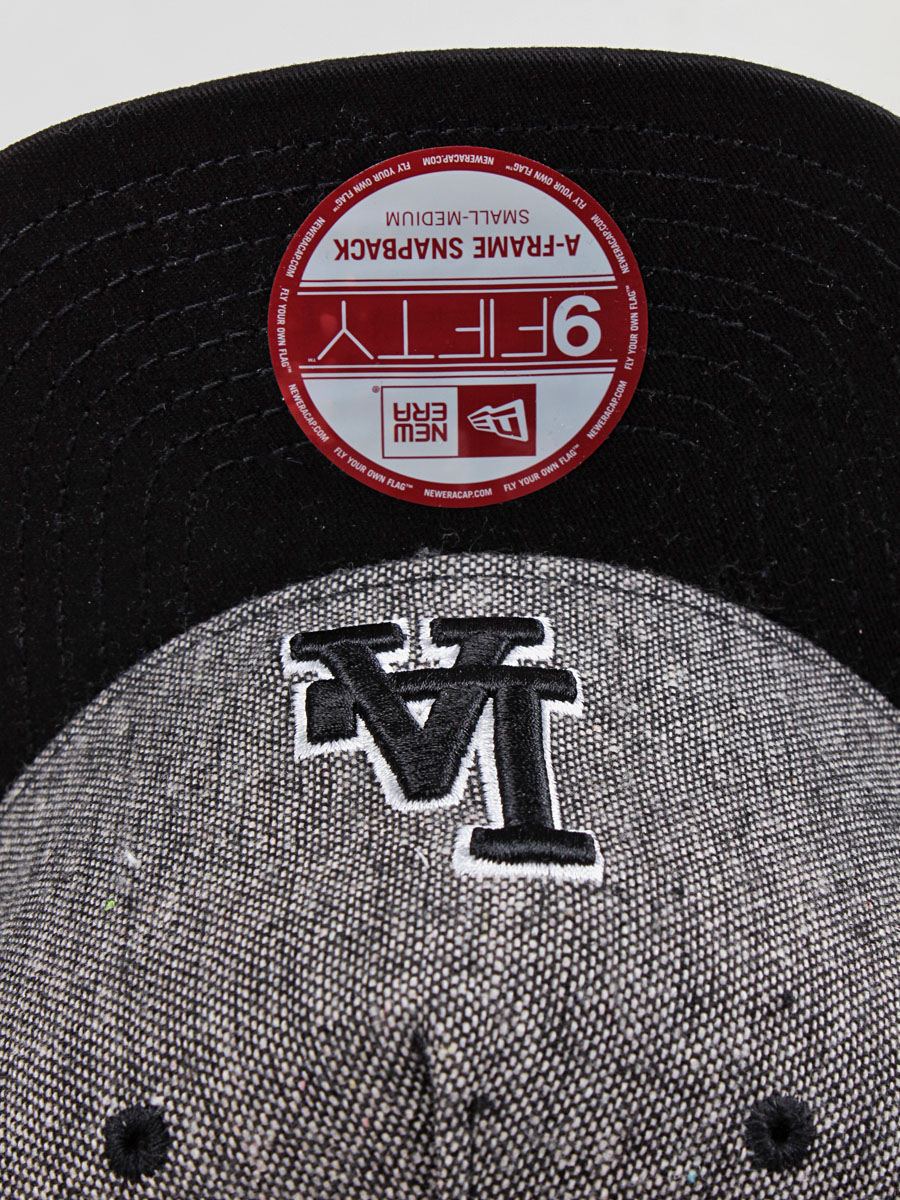 Czapka z daszkiem New Era Tweed Snap Losdod (blk/wht)