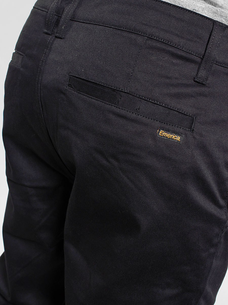Spodnie Emerica HSU Carlin Chino (black)