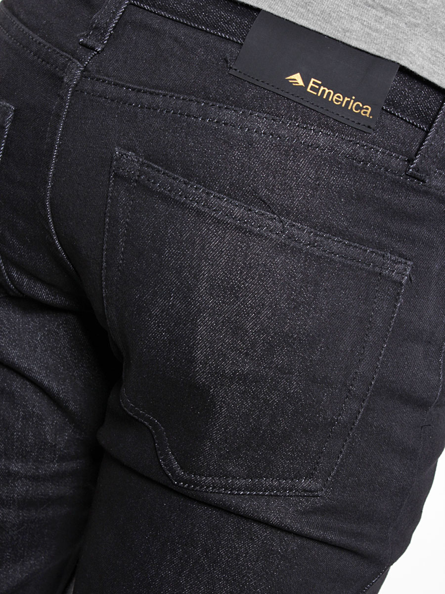 Spodnie Emerica Saratoga Denim (black)