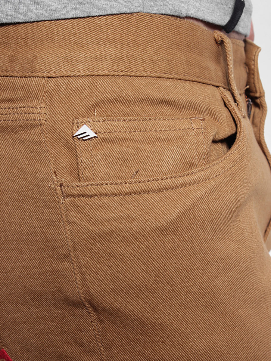 Spodnie Emerica Saratoga Denim (tobacco)