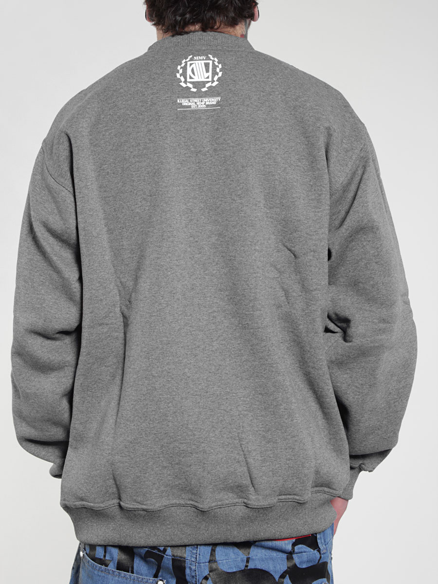 Bluza Diil Gang Dr Joint (szary melanż)