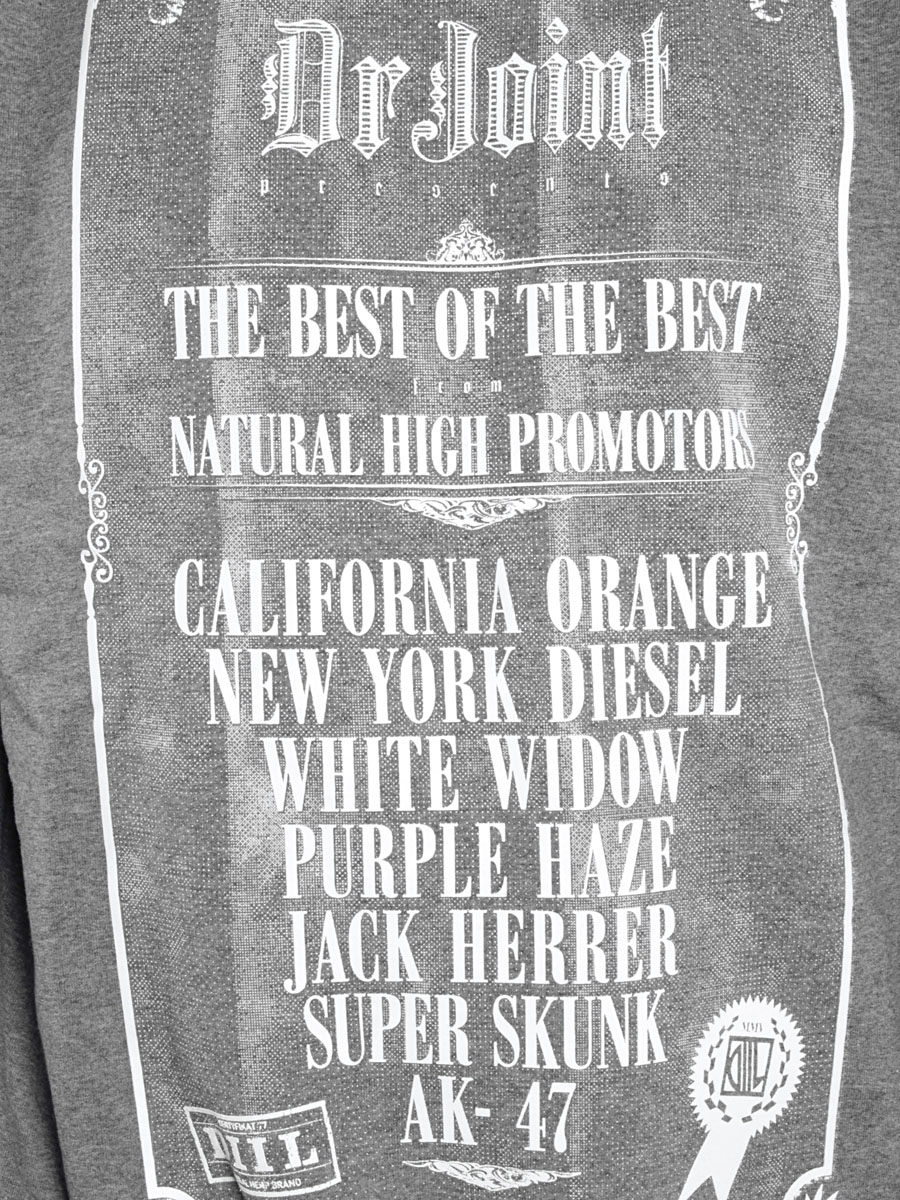 Bluza Diil Gang Dr Joint (szary melanż)