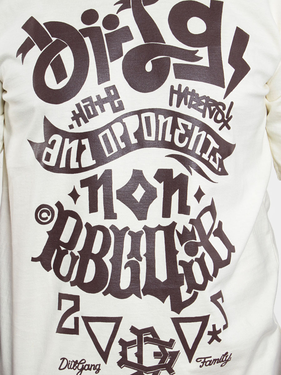 T-Shirt Diil Non Publique (krem)