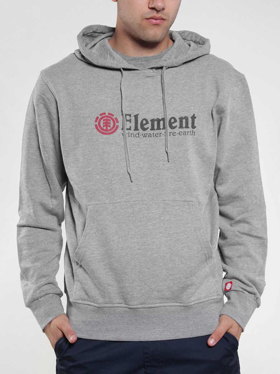 Bluza z kapturem Element Horizontal HO (grey heather)
