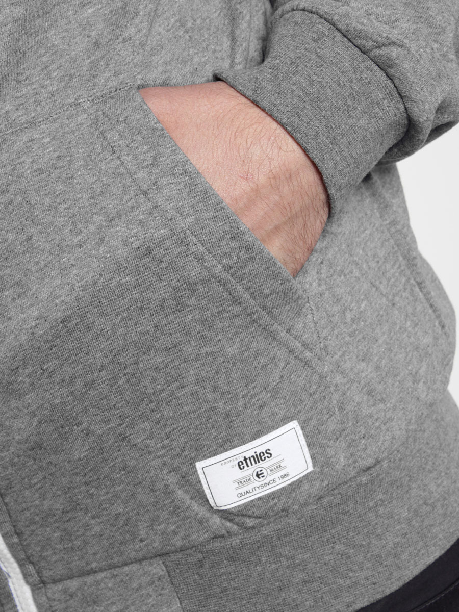 Bluza z kapturem Etnies Classic Zip (grey heather)