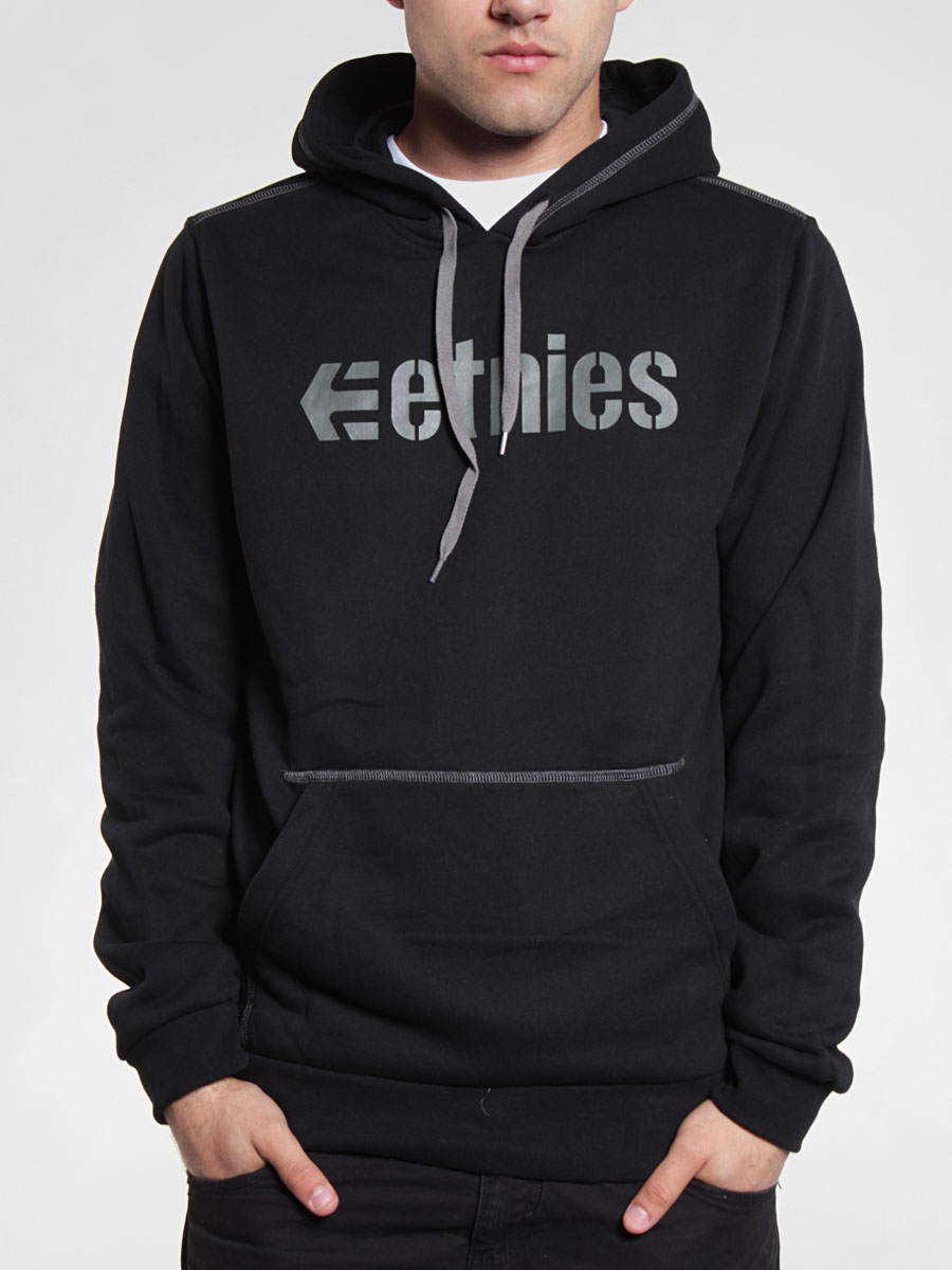 Bluza z kapturem Etnies Corporate PO (black)