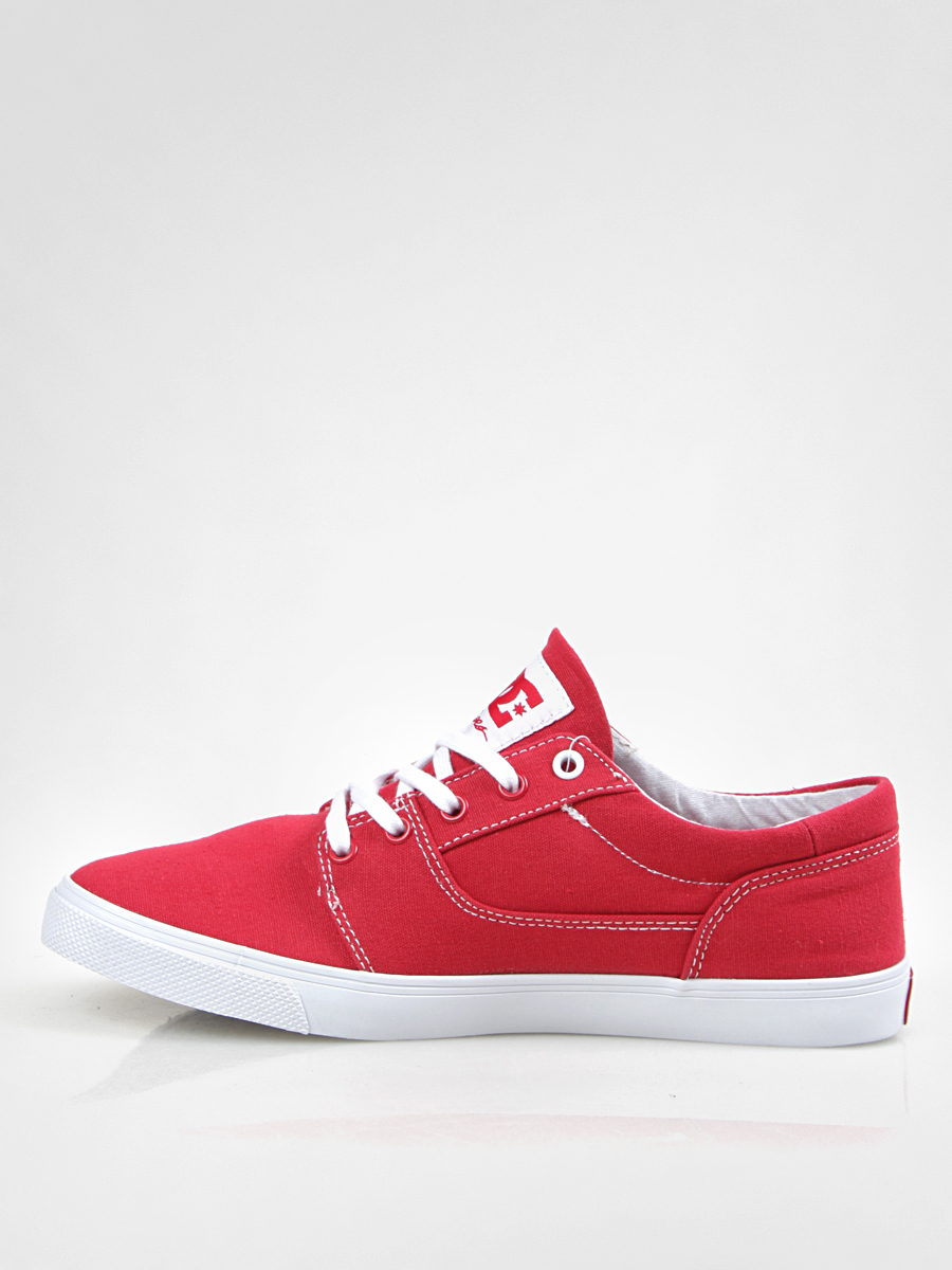 Buty DC Bristol Canvas Wmn (red/white)