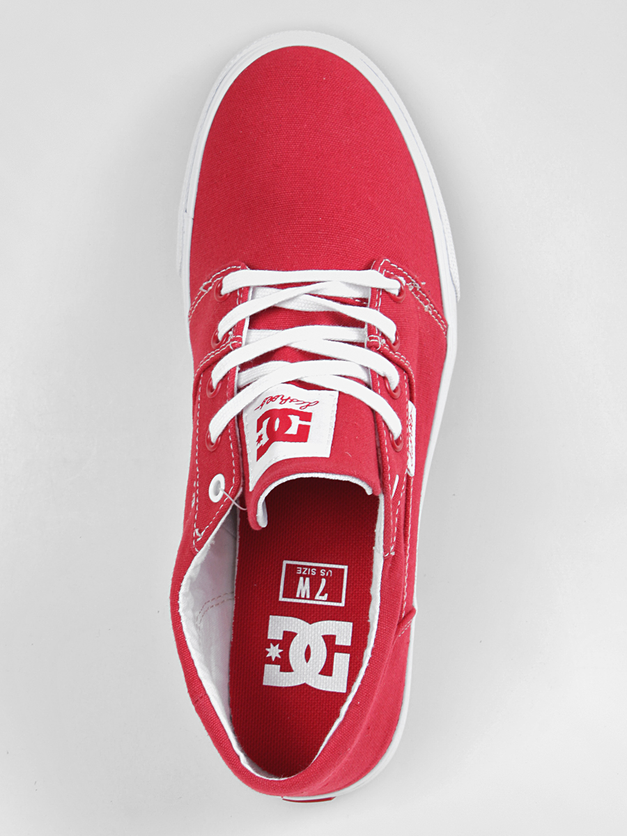 Buty DC Bristol Canvas Wmn (red/white)
