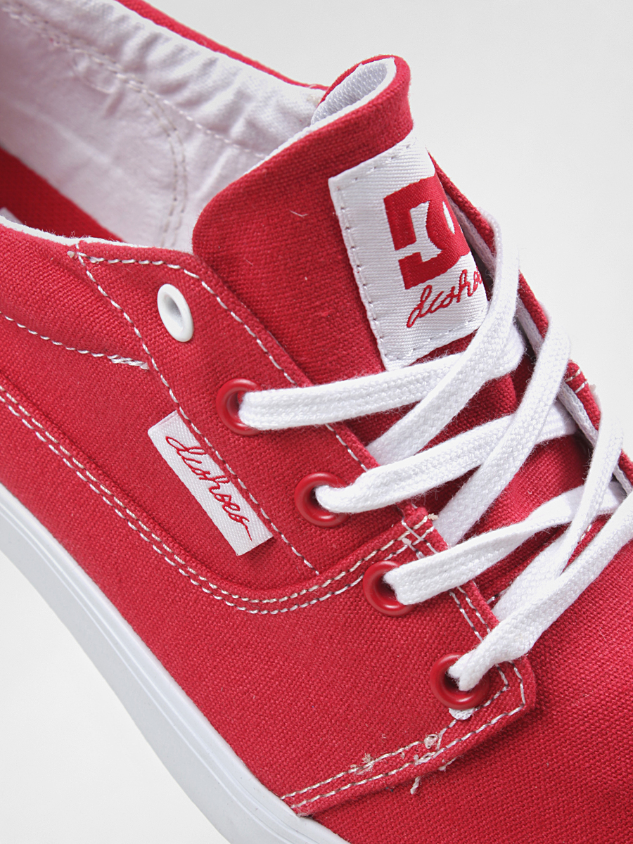 Buty DC Bristol Canvas Wmn (red/white)