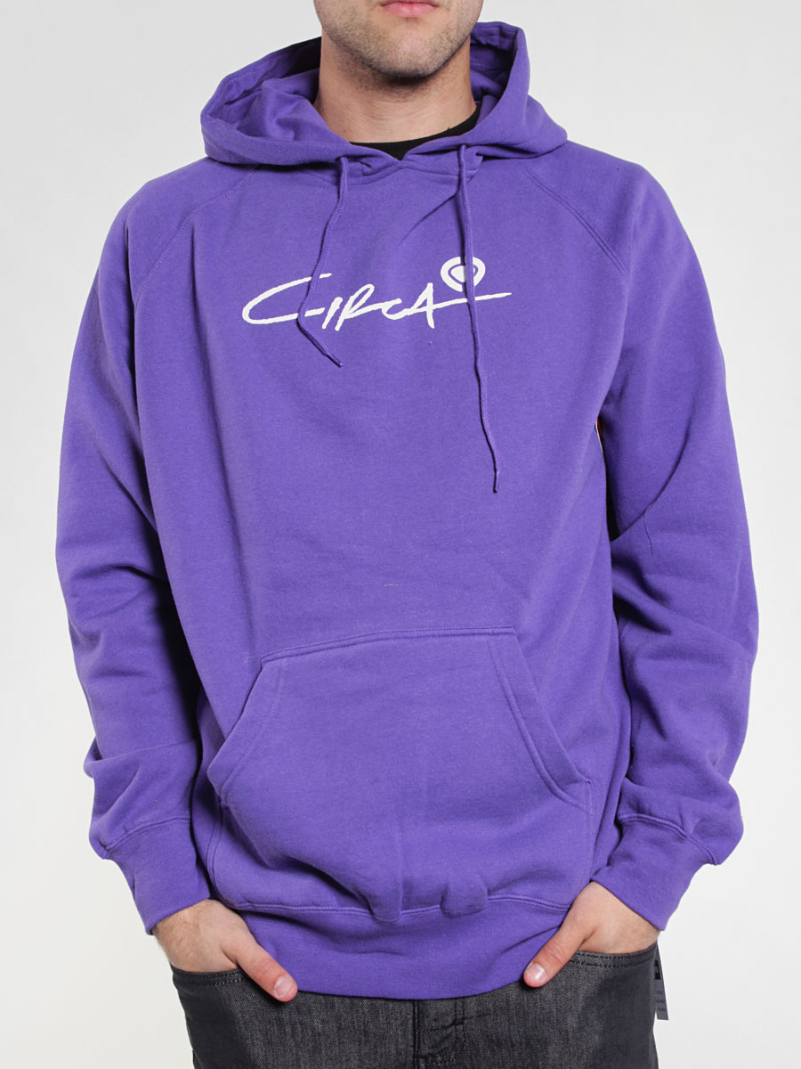 Bluza z kapturem Circa Select Logo Hood Fleece (purple)