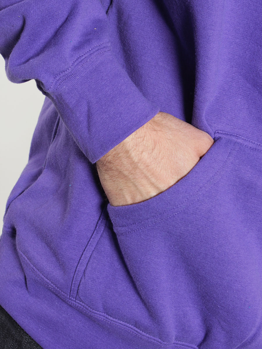 Bluza z kapturem Circa Select Logo Hood Fleece (purple)