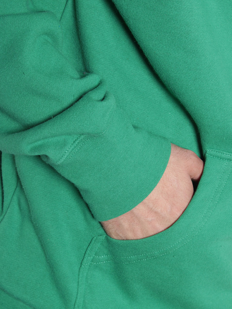 Bluza z kapturem Circa Select Logo Hood Fleece (kelly green)