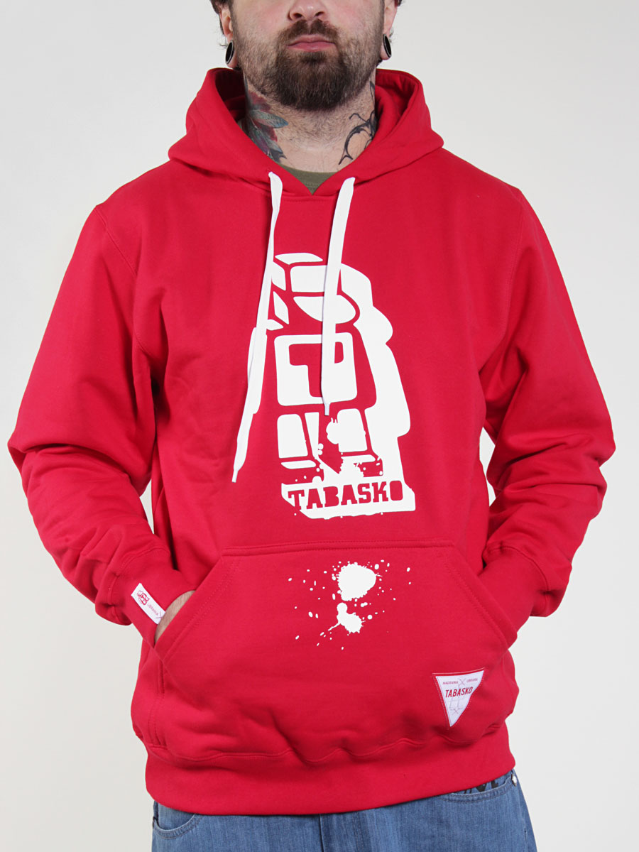 Bluza z kapturem Tabasko Big Boy (red)