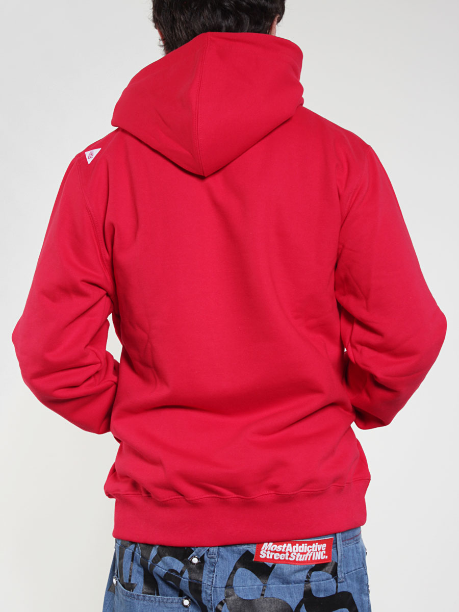 Bluza z kapturem Tabasko Big Boy (red)