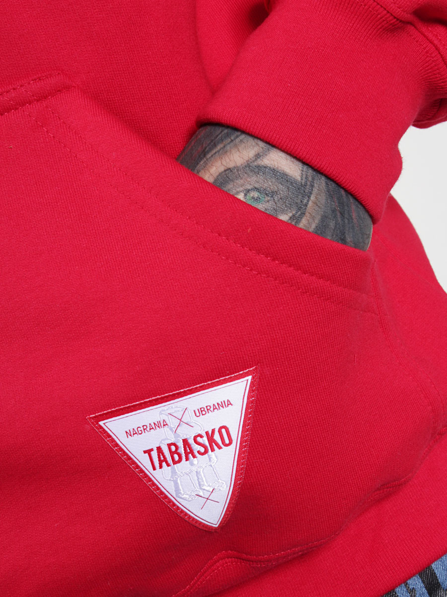 Bluza z kapturem Tabasko Big Boy (red)