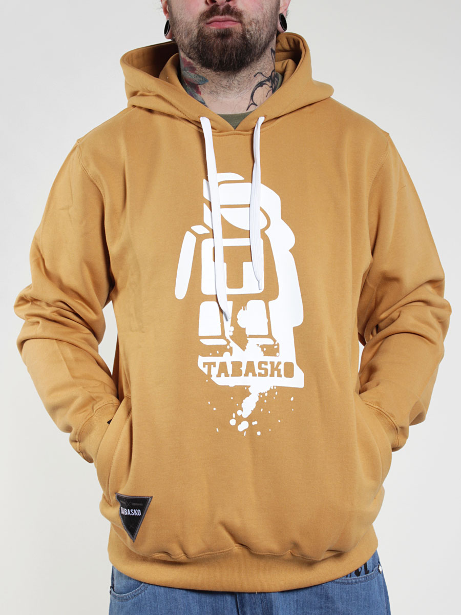 Bluza z kapturem Tabasko Big Boy (mustard)