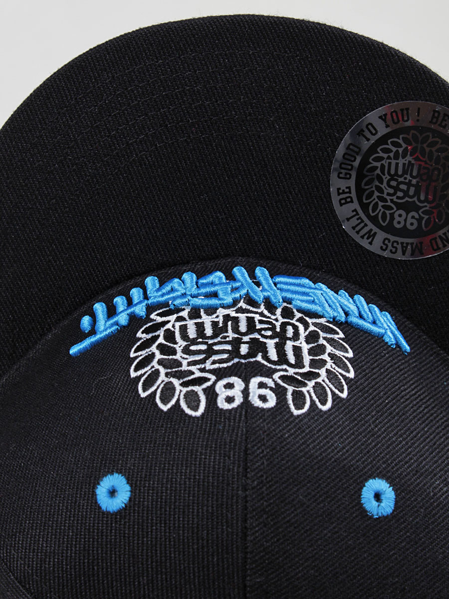 Czapka z daszkiem Mass Base 012 ZD (blk)