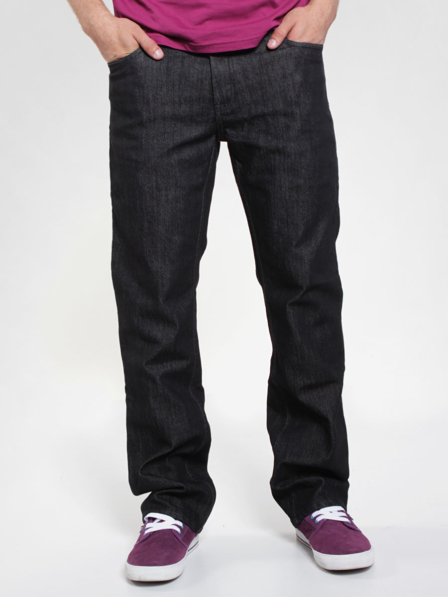 Spodnie Etnies Straight Fit E Denim Pant (black)