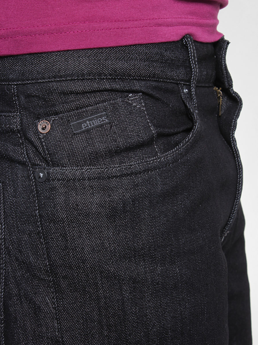 Spodnie Etnies Straight Fit E Denim Pant (black)