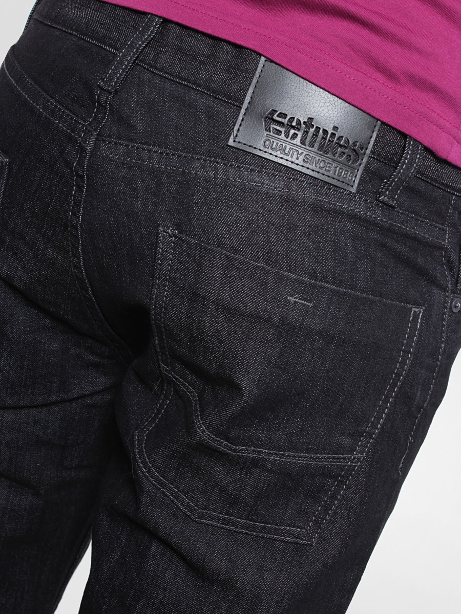 Spodnie Etnies Straight Fit E Denim Pant (black)