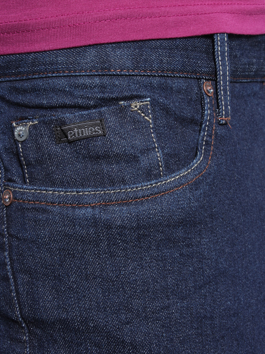 Spodnie Etnies Straight Fit E Denim Pant (dark rinse)
