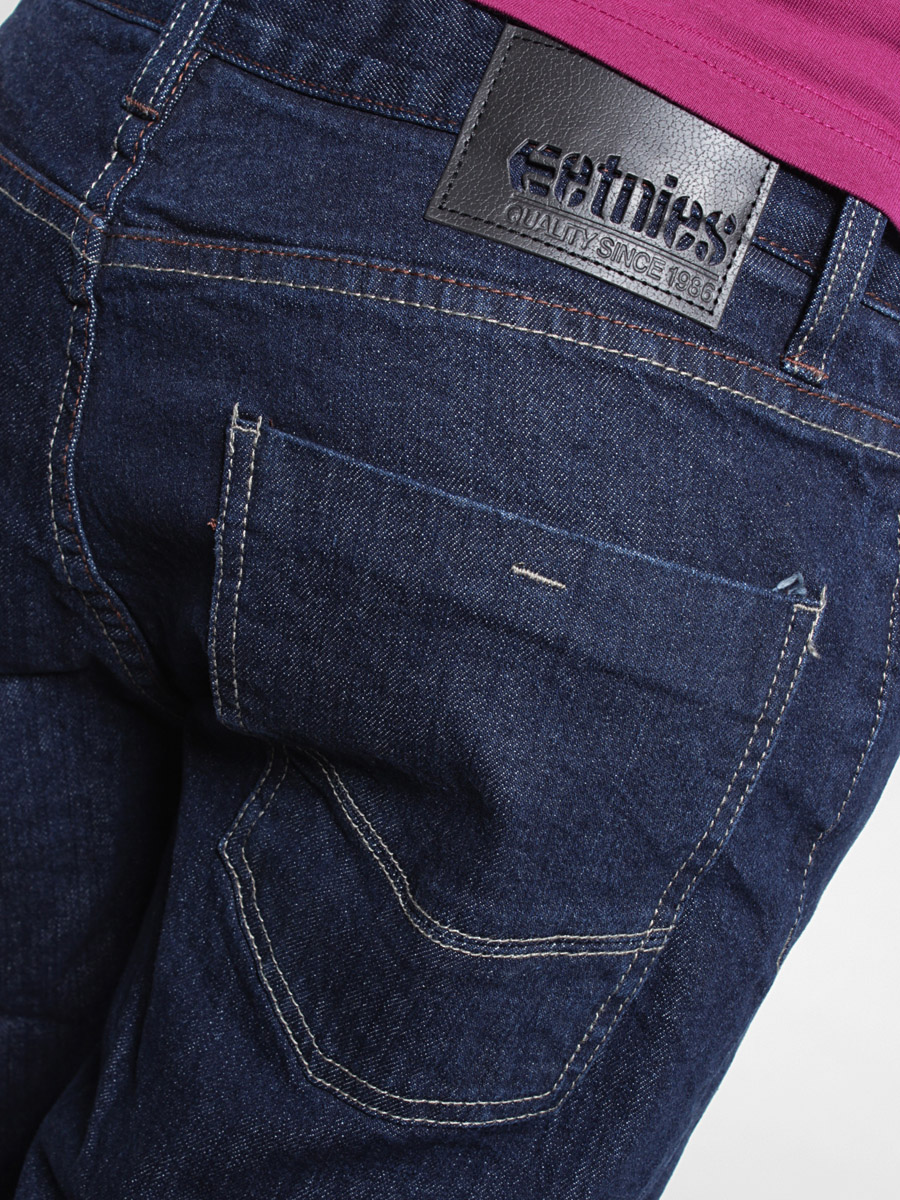 Spodnie Etnies Straight Fit E Denim Pant (dark rinse)