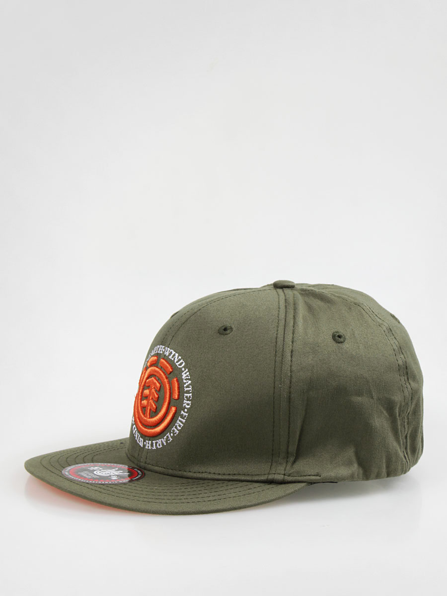 Czapka z daszkiem Element Element Flat Cap (army)